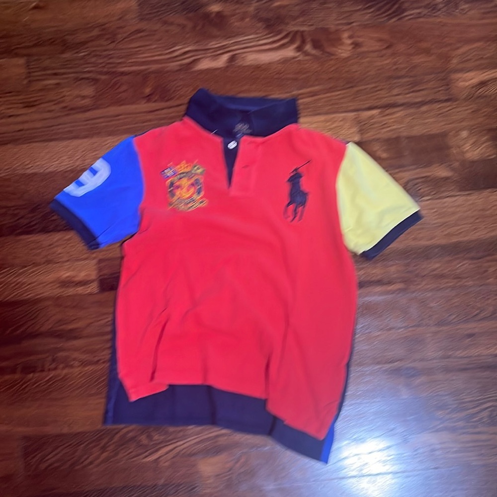 Multi colored polo size 10-12